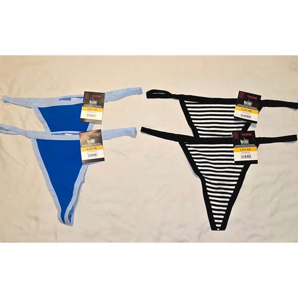 Four pairs nwt large thongs no boundaries - Picture 1 of 4